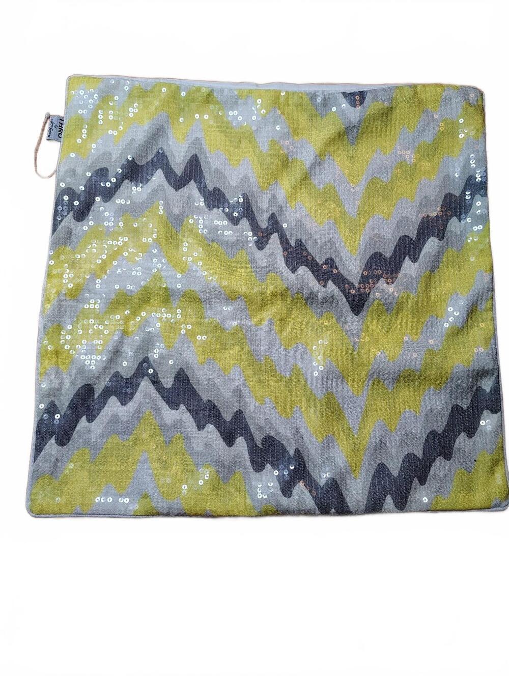 THRO by Marlo Lorenz decorative chevron Pillow Cover